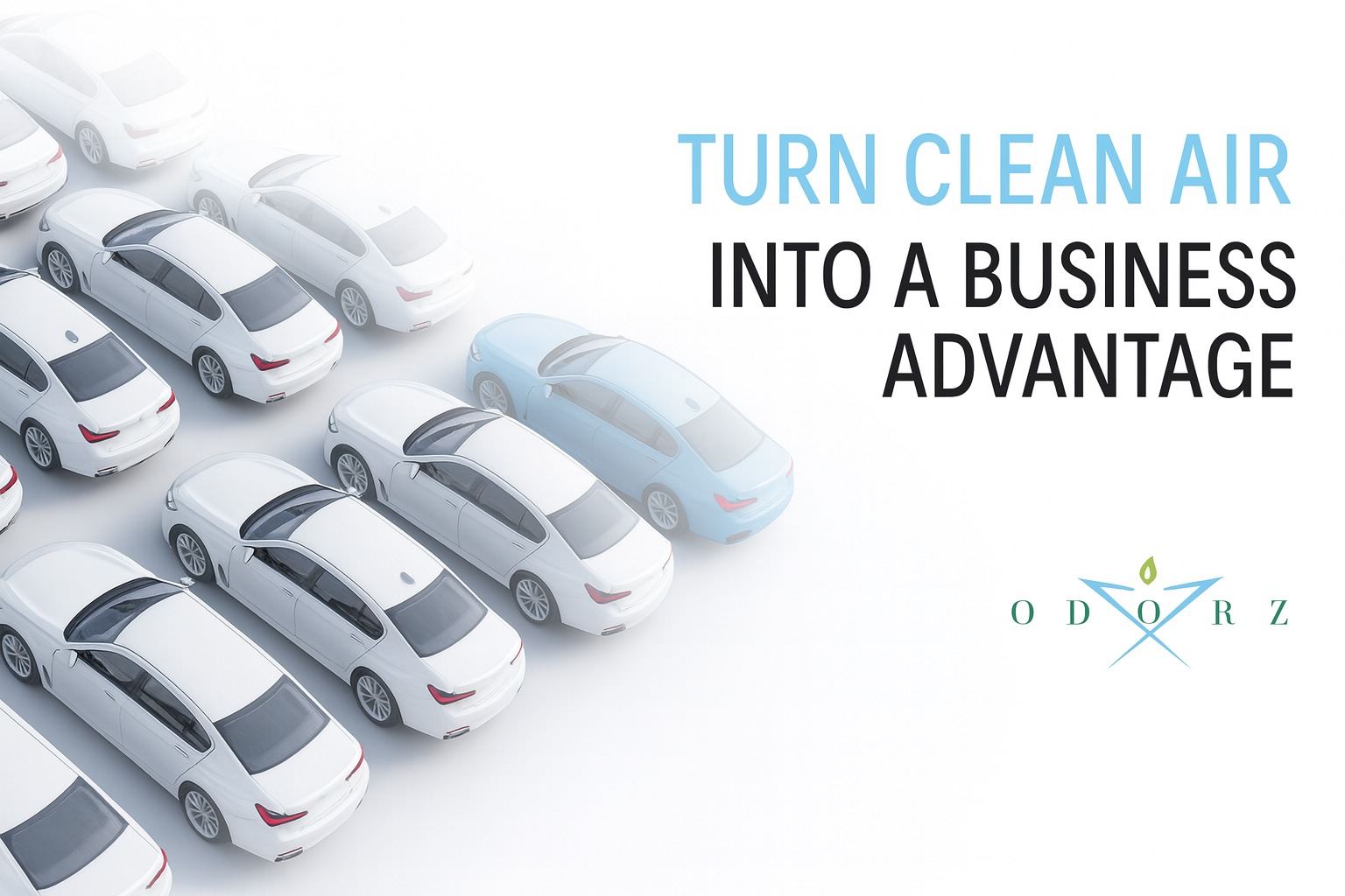 Turn clean air into a business advantage Detroit Fleet Odor Removal Services
