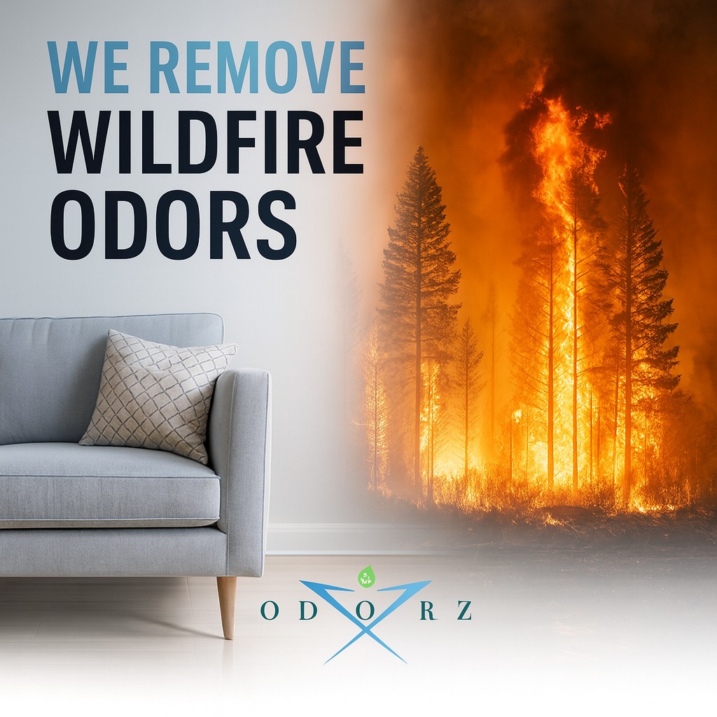 Wildfire Smoke Odor Removal Services