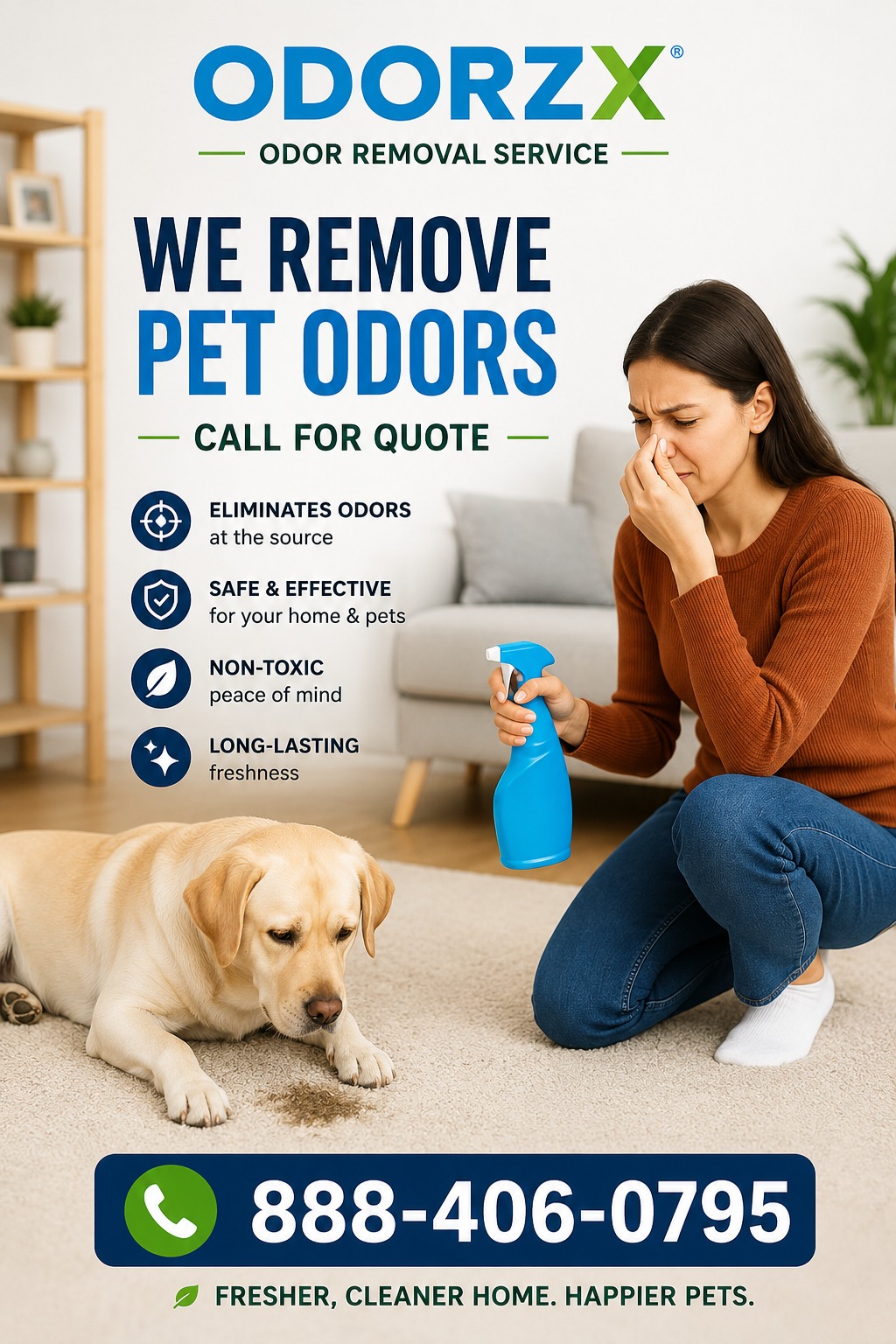 Pet Odor Removal Service in Orange County