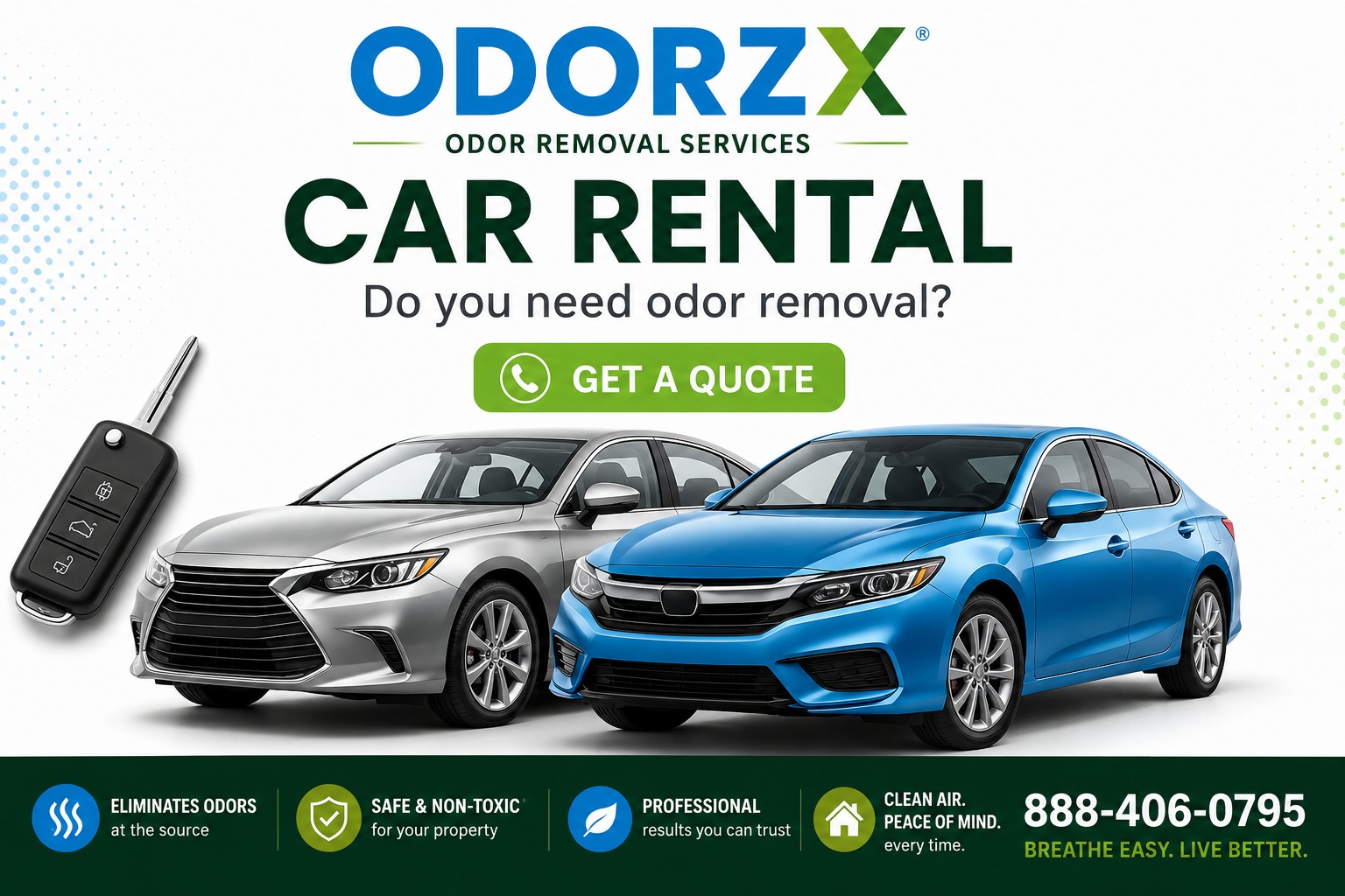 Rental Fleet Odor Removal Service